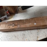 vidaXL Tuinscherm uittrekbaar 80x300 cm grijs