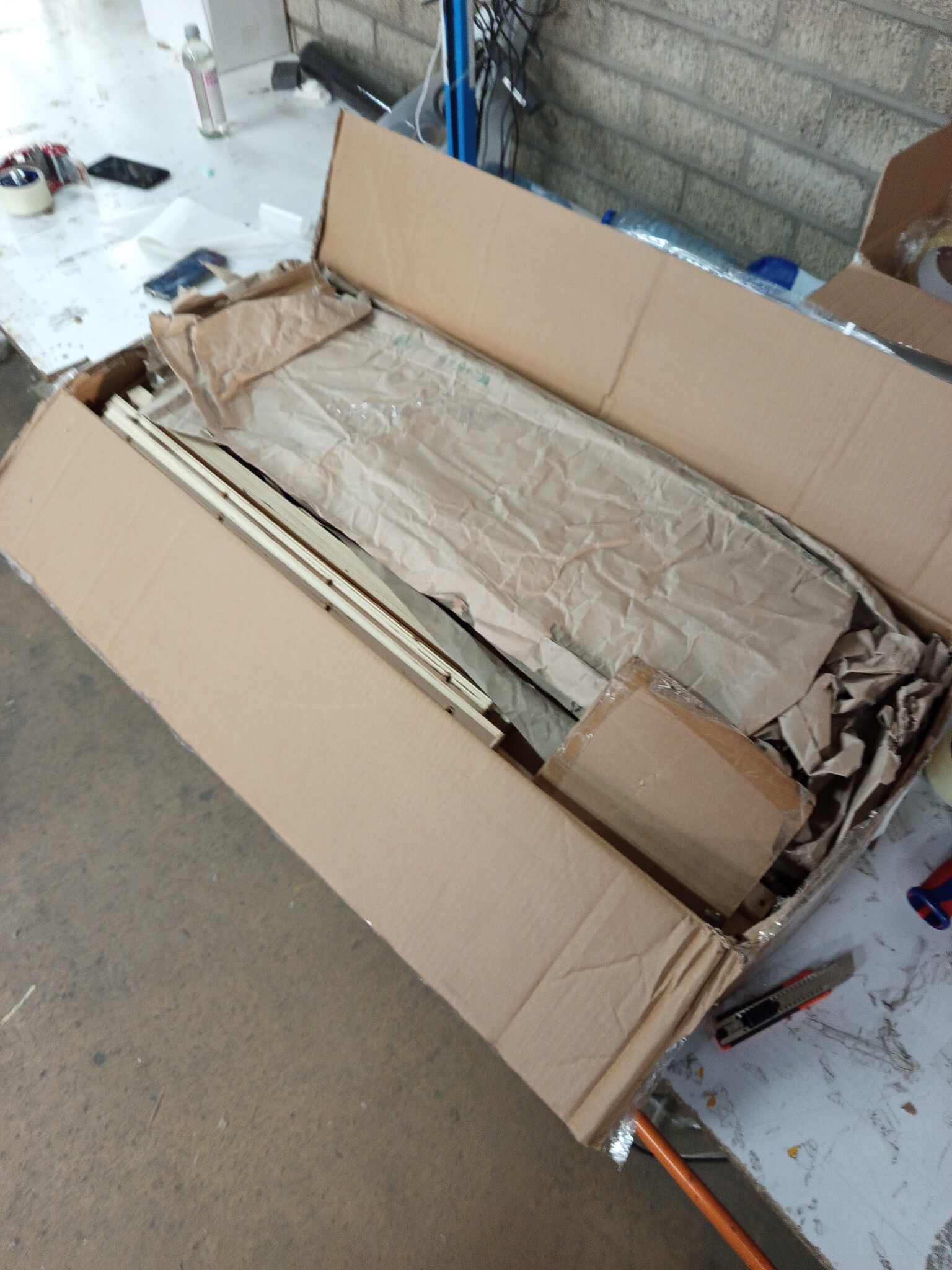 VidaXL Bedframe Kunstleer Wit 160x200 cm - 60% Korting!