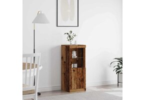 vidaXL Dressoir Oud Hout - 41x37x100cm - 73% Korting