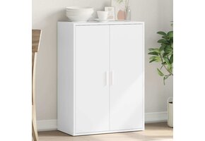 vidaXL Dressoir 60x31x84 cm Wit - 59% Korting!
