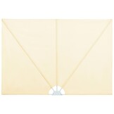 vidaXL Terrasscherm Inklapbaar 240x160cm Crème | 41% Korting