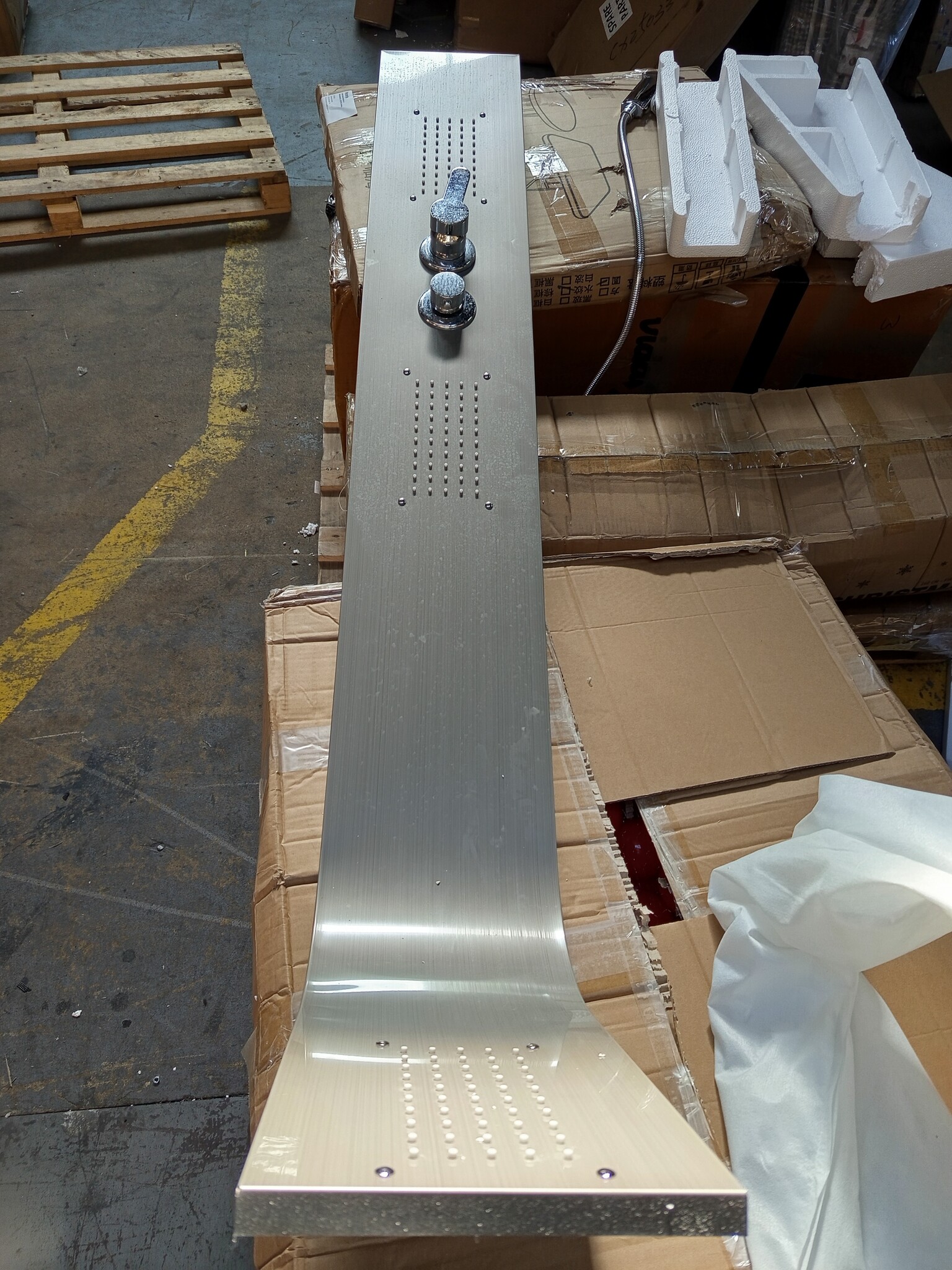 Designer RVS Regendouche Set - Hydro Massage - 64% Korting!