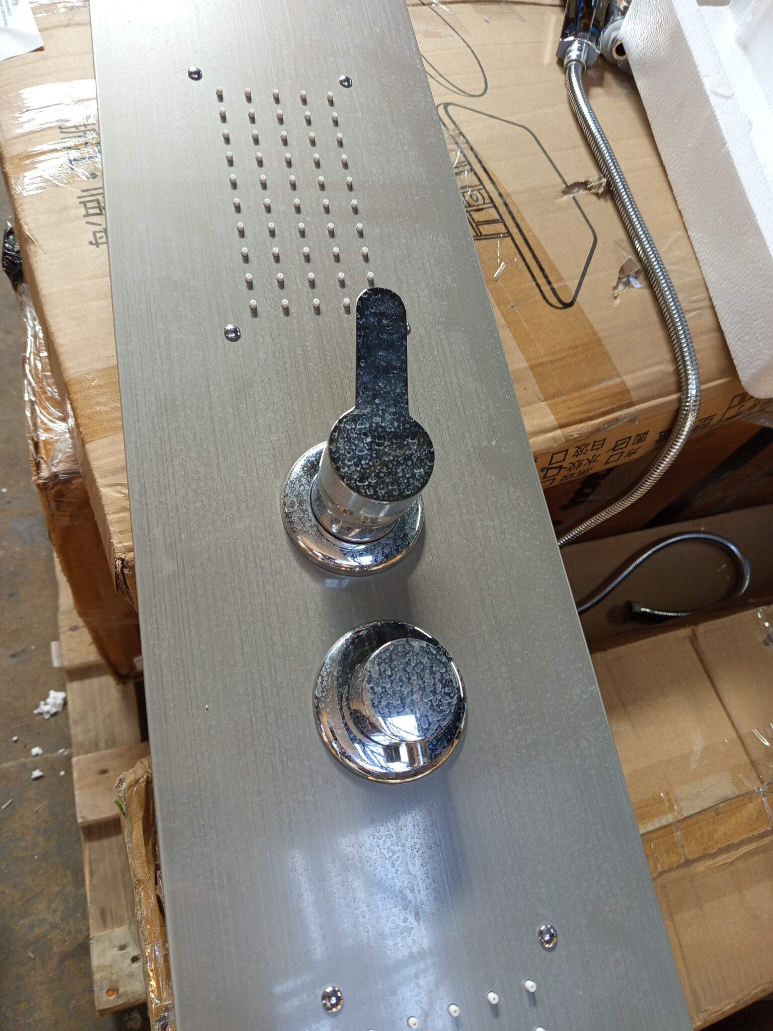 Designer RVS Regendouche Set - Hydro Massage - 64% Korting!