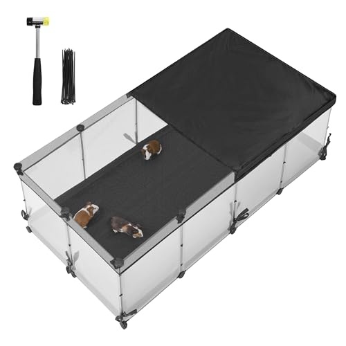 Dierenkooi Transparant Cloud White 144cm - 35% Korting!