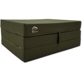 Logeermatras 80x200x10cm donker groen - 35% korting!