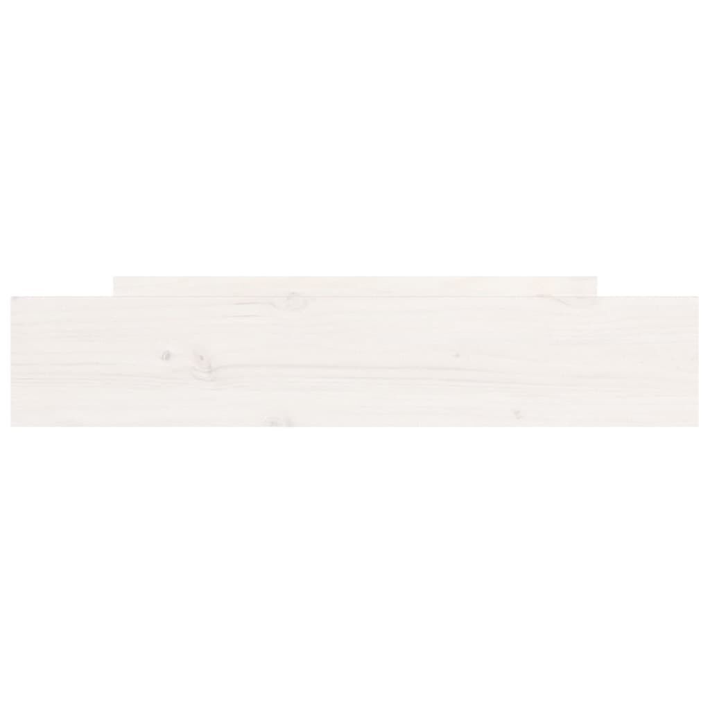 vidaXL Bedlades 2 stuks (59% korting) - Massief Grenenhout Wit