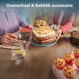 Philips Airfryer Accessoire Ovenschaal + 5 Muffinvormen | 35% Korting