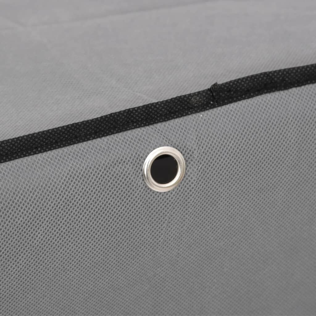 VidaXL Schoenenkast 60x30x166 cm Grijs - 35% Korting!