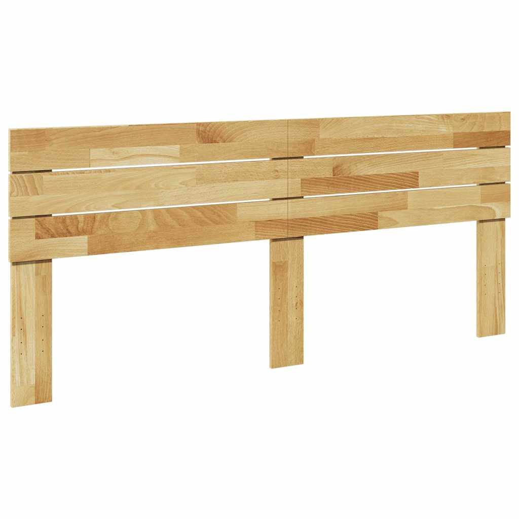 vidaXL Hoofdbord 180 cm Massief Eikenhout - Nu 62% Korting!