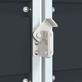 vidaXL Containerberging 2 bakken Staal Antraciet - 35% Korting!