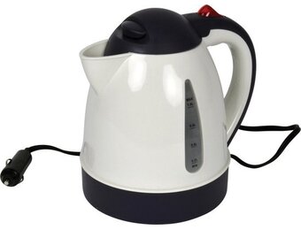 Carpoint Waterkoker 24V - 1L - 41% Korting - Ideaal voor Auto/Vrachtwagen