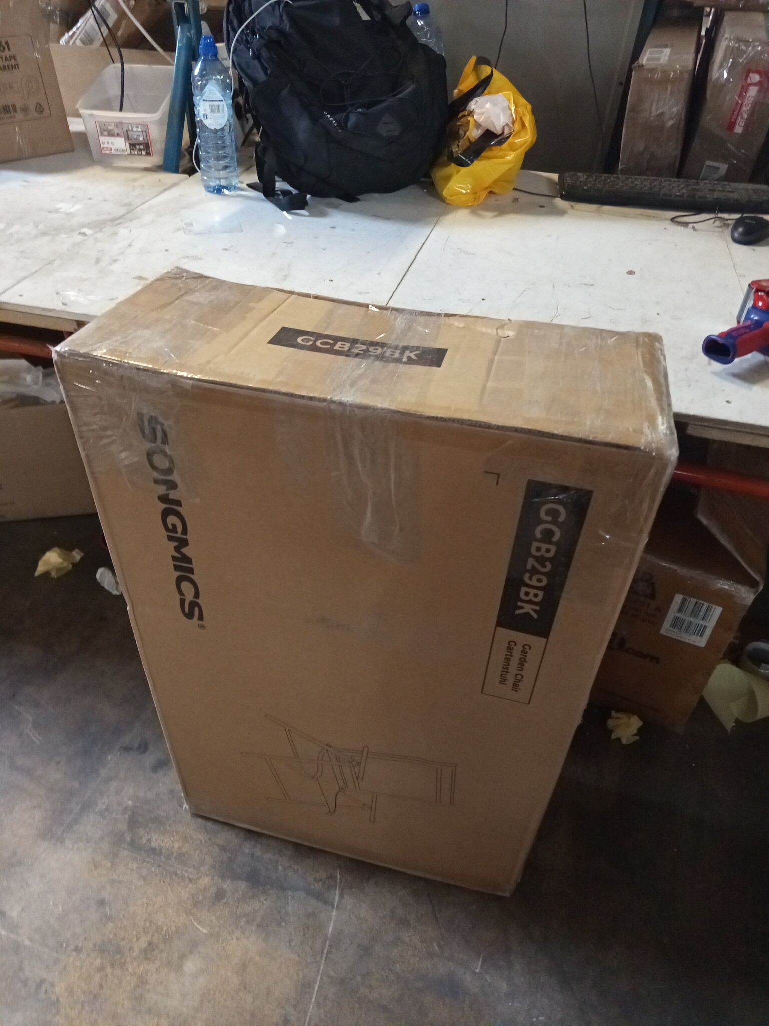 SONGMICS Tuinstoelen (2x) - Aluminium, 8-standen verstelbaar, 55% KORTING