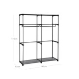 SONGMICS Kledingkast Black - 55% Korting op Retourproduct!
