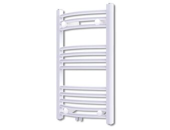 vidaXL Radiator/handdoekenrek curve 500x764 mm - 35% Korting