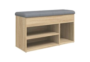 vidaXL Schoenenbank 82cm met Kussen - 55% Korting!