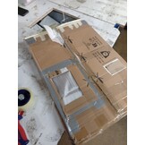 vidaXL Wastafelblad Massief Hout 60x40cm Donkerbruin - Nu 55% Korting!