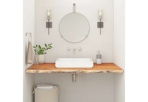 VidaXL Wastafelblad Massief Acaciahout 90x60cm - 70% Korting!