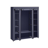 SONGMICS Stoffen Kledingkast - 45x150x175 cm - Navy Blue - 30% Korting!