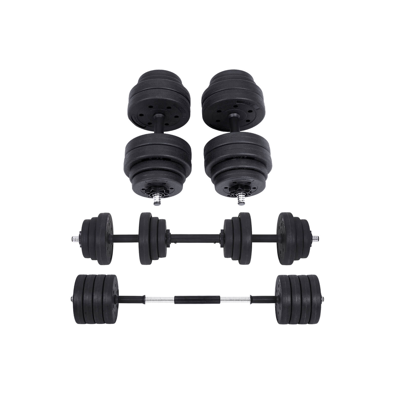 SONGMICS 2-in-1 Dumbbells 30kg Set - 35% Korting!