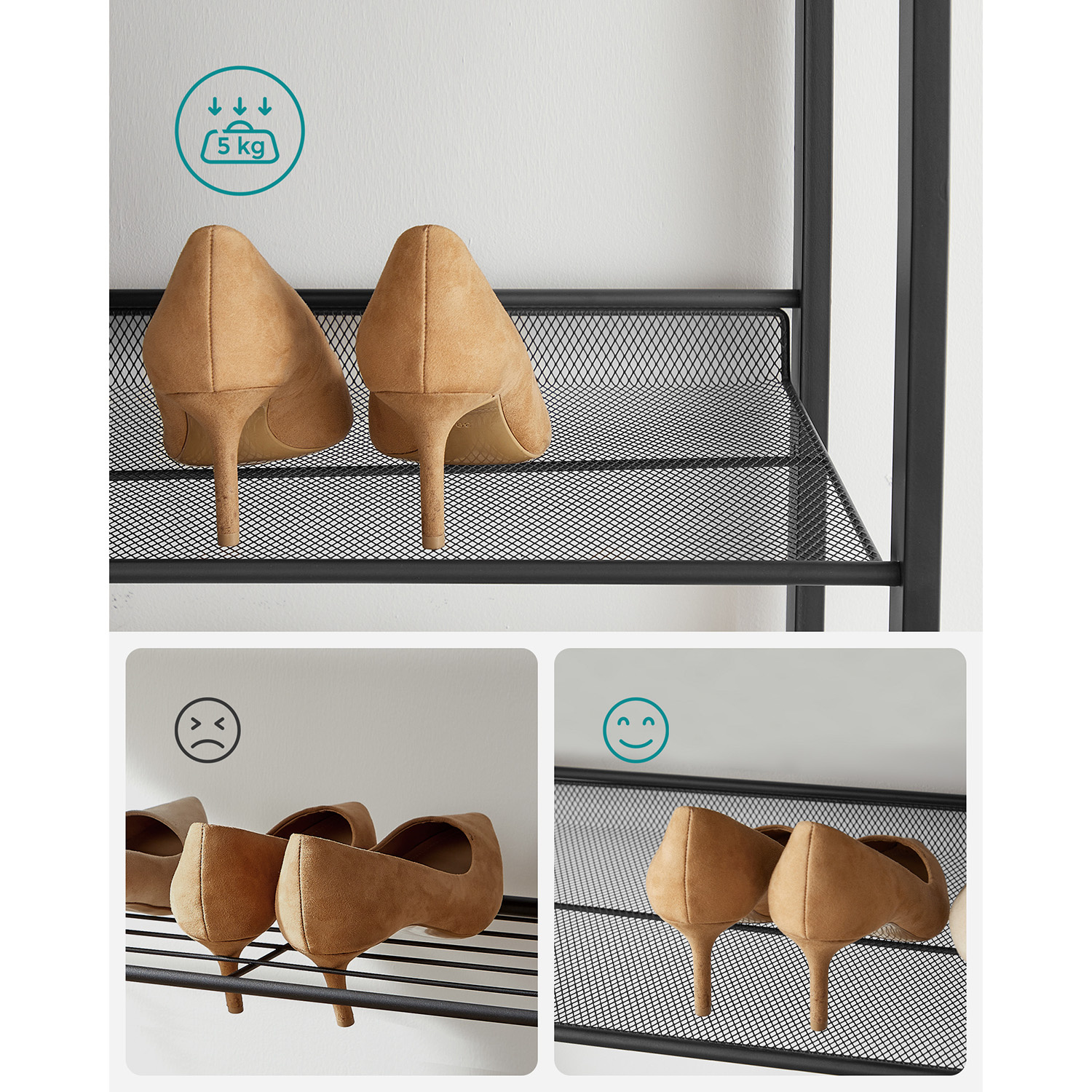 SONGMICS Schoenrek Set - 12 Tiers - 30% Korting