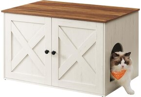 Stijlvolle Kattenbakombouw: 35% Korting - Snel op te zetten!