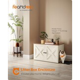 Stijlvolle Kattenbakombouw: 35% Korting - Snel op te zetten!