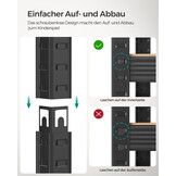 SONGMICS Stellingkast (50x100x200cm) - 875kg - 55% Korting