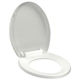 vidaXL Toiletbril Soft-Close & Quick-Release Wit - 35% Korting