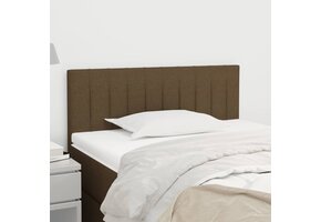 vidaXL Hoofdbord Donkerbruin Stof (90x5x78/88 cm) - 37% Korting!