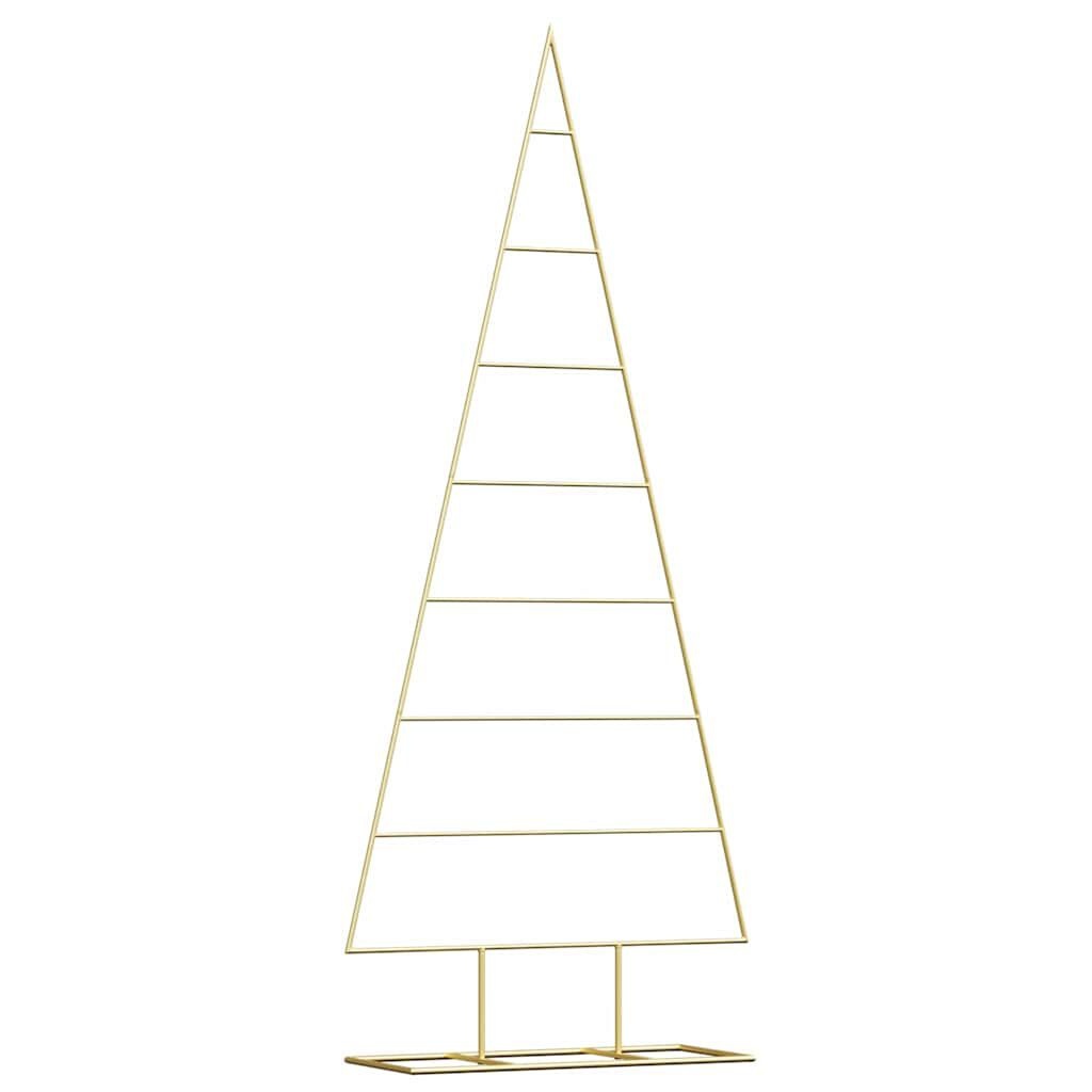 vidaXL Kerstdecoratie kerstboom 150 cm metaal zwart