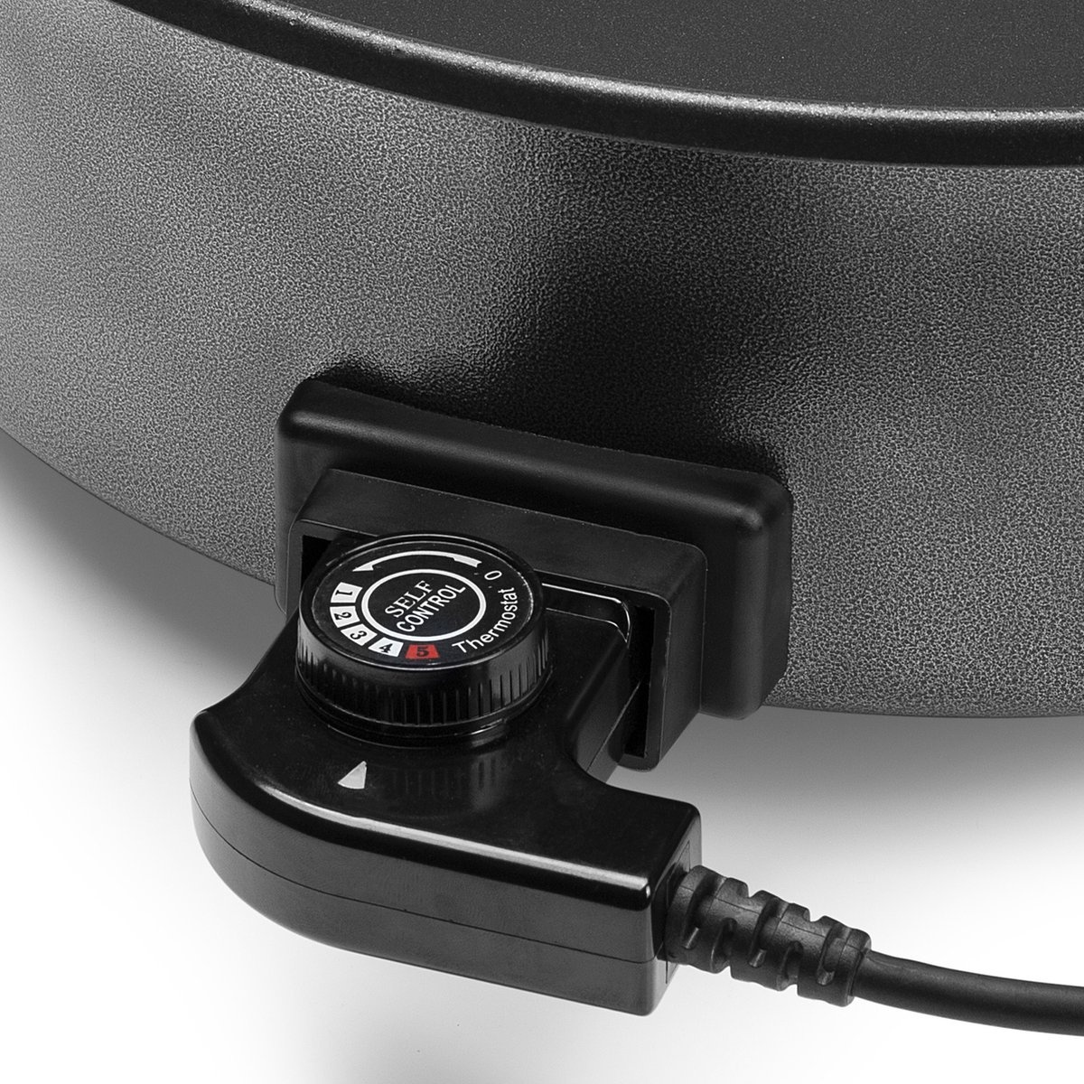 Tristar Elektrische hapjespan 1500W - PZ-9135 - Ø30cm Deksel - Maximale temperatuur 250⁰ C - PFAS-vrij