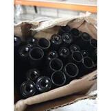 vidaXL Kamerscherm met 3 panelen 525x180 cm stof zwart