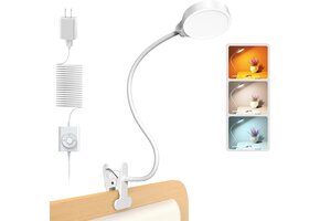 Glocusent LED Bureaulamp - 3 Kleuren, 5 Helderheid | 37% Korting