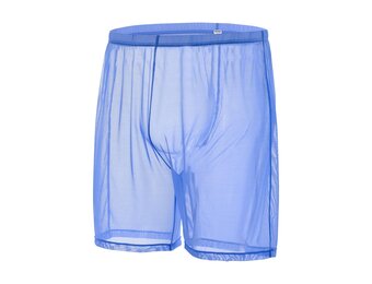 Heren Boxershort Blauw L - 43% Korting!