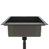 vidaXL Gootsteen RVS Zwart - 42% Korting