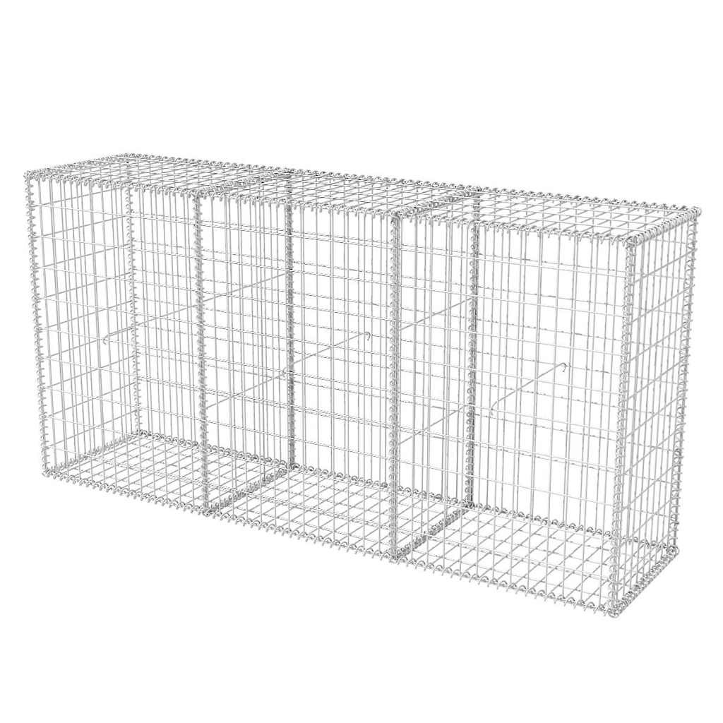 VidaXL Gabion Mand 200x50x100cm - 47% Korting!