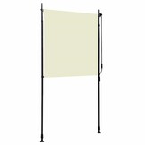 vidaXL Rolgordijn Buiten 120x270 cm Crème - 47% Korting!