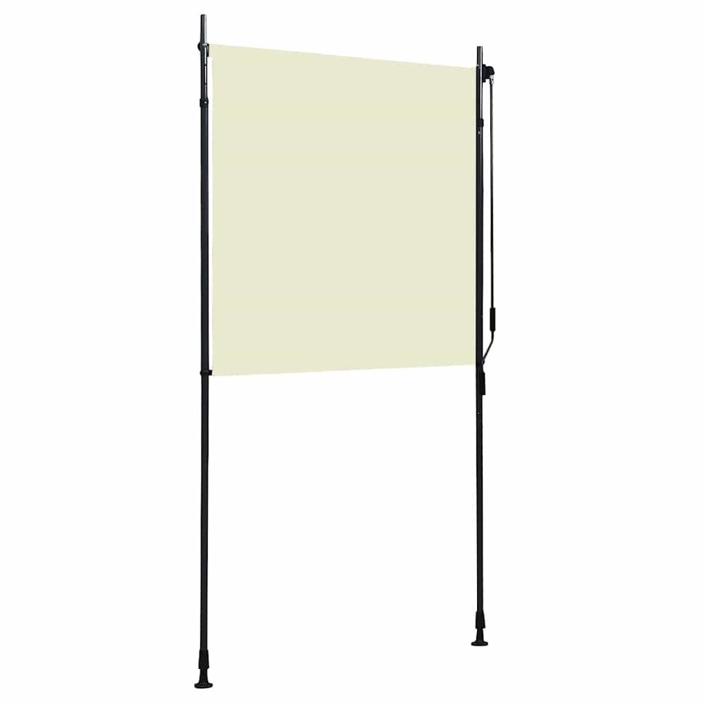 vidaXL Rolgordijn Buiten 120x270 cm Crème - 47% Korting!