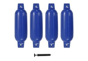 vidaXL Bootstootkussens (2 st.) Blauw - 41x11,5 cm - 74% Korting!