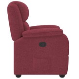 vidaXL Fauteuil stof wijnrood - 47% korting