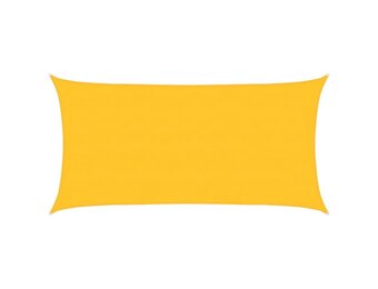 vidaXL Zonnezeil Geel Rechthoekig 4x7m - 56% Korting!