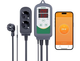 Inkbird Wifi Thermostaat ITC-308-WIFI - 30% Korting! | Thuisbrouwen & Terrarium