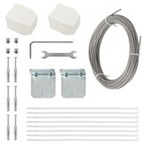 VidaXL Balkonscherm Blauw 100x240 cm - 53% Korting!