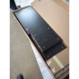 vidaXL TV-kast Zwart eiken 100x30x30cm | -64% | Retourtje.nl