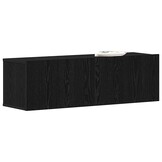 vidaXL TV-kast Zwart eiken 100x30x30cm | -64% | Retourtje.nl