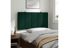 vidaXL Hoofdbordkussen "Hanko" 100 cm Fluweel Donkergroen - 63% Korting!