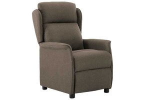 vidaXL Ligstoel Taupe - 43% Korting - Geretourneerd Product