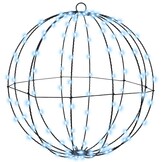 vidaXL Kerstbal 40cm Metaal 120 LED Koudwit - Nu 57% Korting!