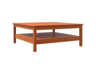 vidaXL Salontafel Massief Grenenhout Wasbruin - 100x100x40 cm (53% Korting)