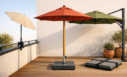 Welke parasolvoet heb ik nodig? Complete gids per parasol type